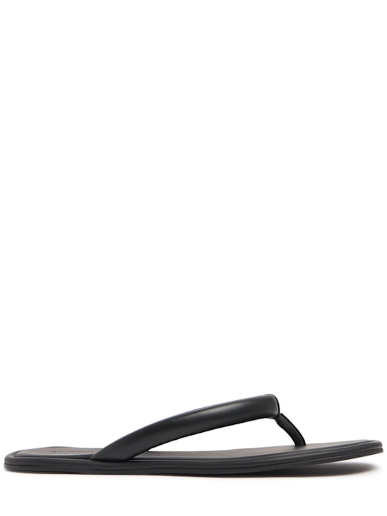 St. Agni: Sandali Sumi in pelle 10mm - Nero - women_0 | Luisa Via Roma