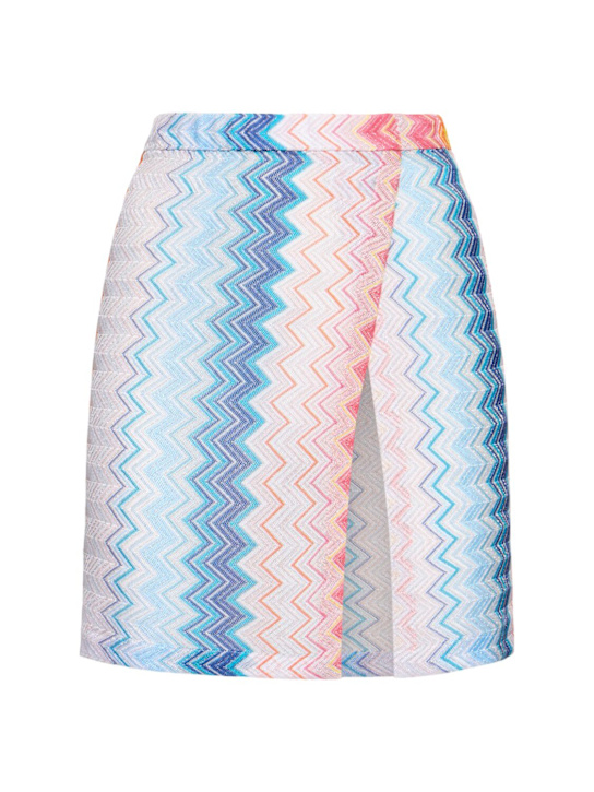 Missoni: Chevron mini skirt - women_0 | Luisa Via Roma