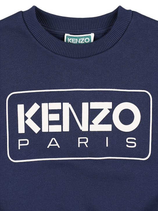 Kenzo Kids: コットンスウェットシャツ - kids-boys_1 | Luisa Via Roma