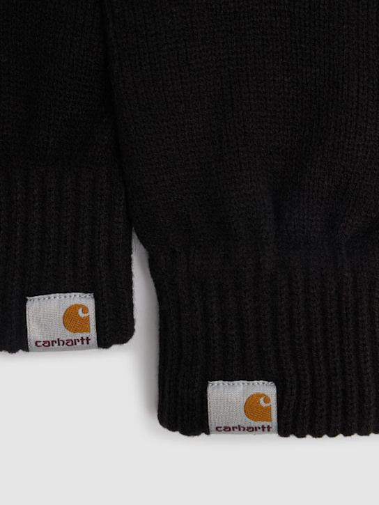 Carhartt WIP: Guanti spuntati in maglia - men_1 | Luisa Via Roma