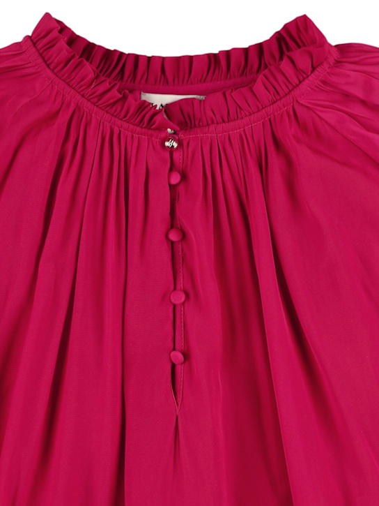 Lanvin: フリルワンピース - kids-girls_1 | Luisa Via Roma