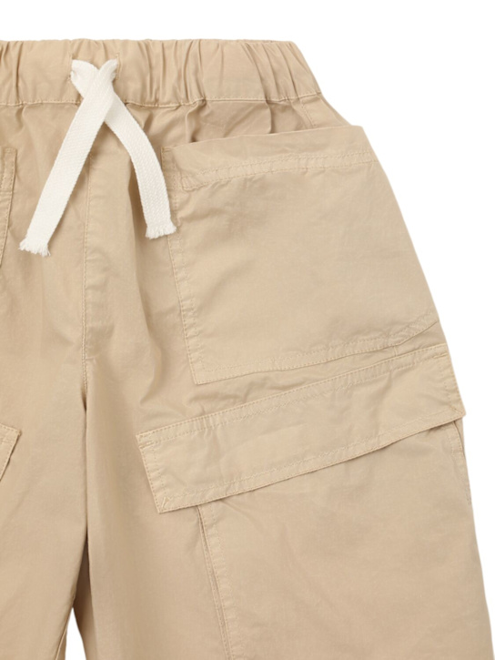 ASPESI: Stretch cotton cargo shorts - kids-boys_1 | Luisa Via Roma