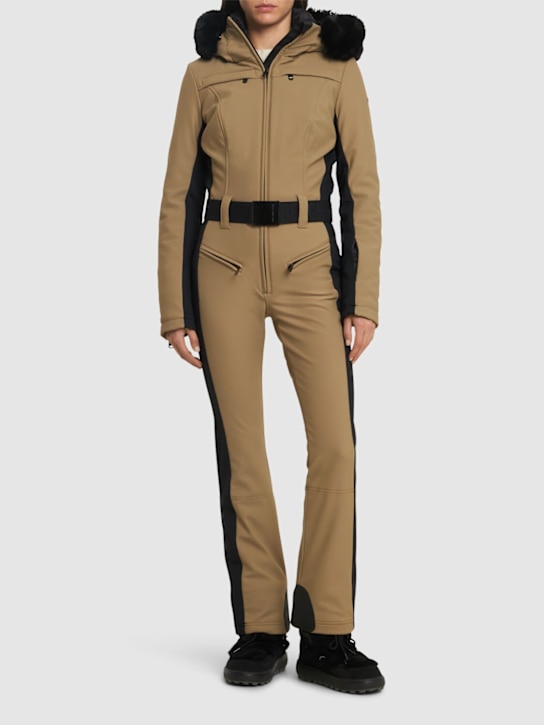 Goldbergh: Parry ski suit w/ faux fur trim - Marmottes - women_1 | Luisa Via Roma