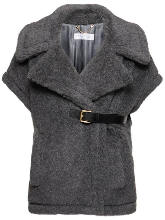 Max Mara: Mantella New Abavo2 in teddy - women_0 | Luisa Via Roma