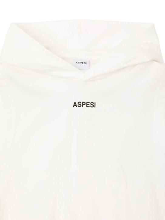 ASPESI: Cotton sleeveless sweatshirt & shorts - kids-boys_1 | Luisa Via Roma