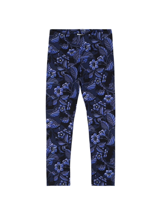 Kenzo Kids: コットンブレンドレギンス - kids-girls_0 | Luisa Via Roma