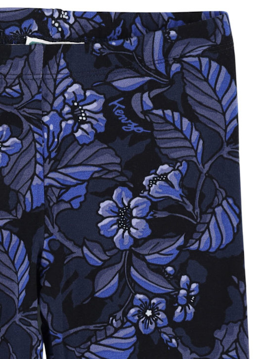 Kenzo Kids: コットンブレンドレギンス - kids-girls_1 | Luisa Via Roma