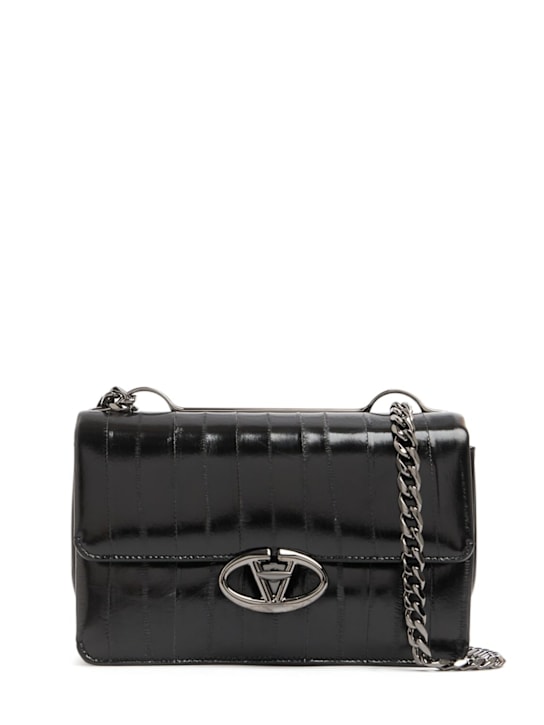 Small chain 1 leather shoulder bag - Thumbnail 1