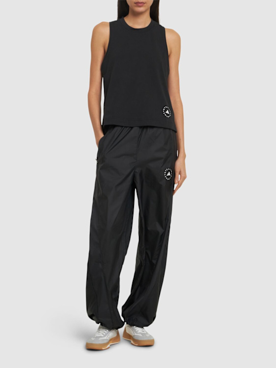 adidas By Stella McCartney: ASMC Carbon trackpants - women_1 | Luisa Via Roma