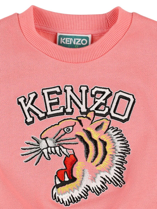 Kenzo Kids: コットンスウェットシャツ - kids-girls_1 | Luisa Via Roma