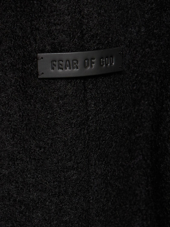 Fear of God: Forum wide leg pants - Black - men_3 | Luisa Via Roma