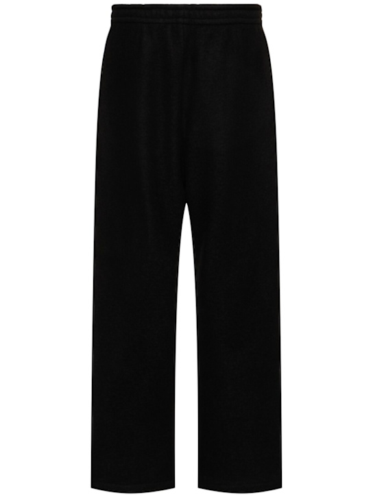 Fear of God: Forum wide leg pants - Black - men_4 | Luisa Via Roma