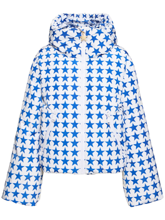 Goldbergh: Olympe printed ski down jacket - women_0 | Luisa Via Roma