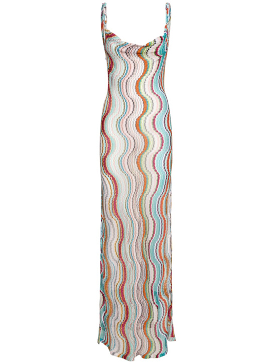 Missoni: Wave long dress - women_0 | Luisa Via Roma