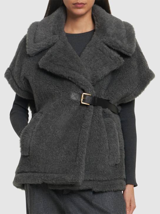 Max Mara: Mantella New Abavo2 in teddy - women_1 | Luisa Via Roma