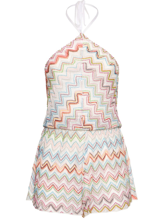 Missoni: Chevron playsuit - women_0 | Luisa Via Roma