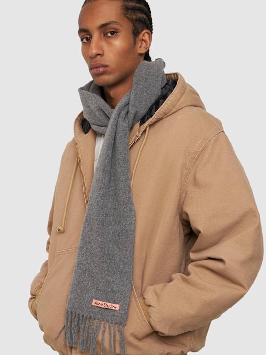 Acne Studios: Canada Skinny wool scarf - women_1 | Luisa Via Roma