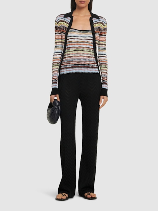 Missoni: Rib knit tank top - women_1 | Luisa Via Roma