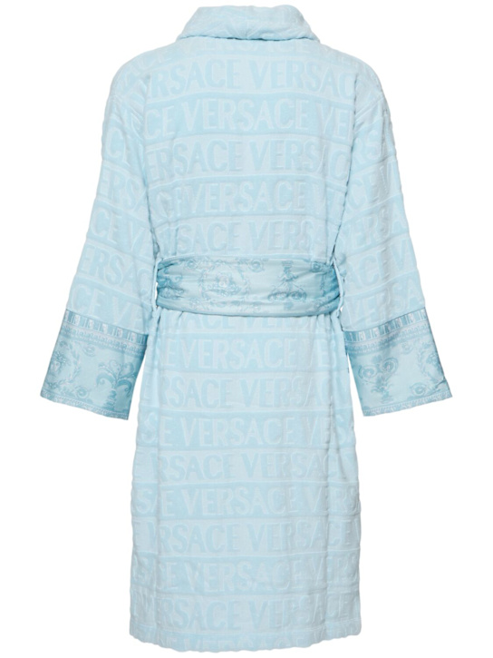 Versace: I Heart Baroque bath robe - ecraft_1 | Luisa Via Roma
