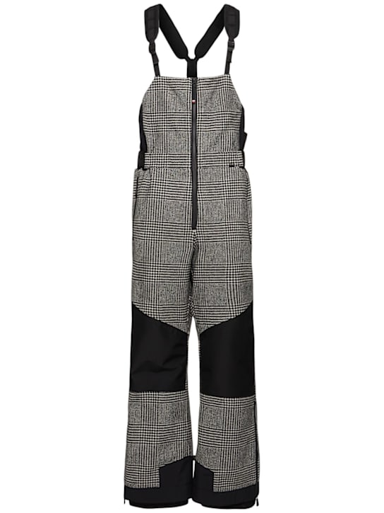 Moncler Grenoble: Virgin wool Prince of Wales ski suit - men_0 | Luisa Via Roma