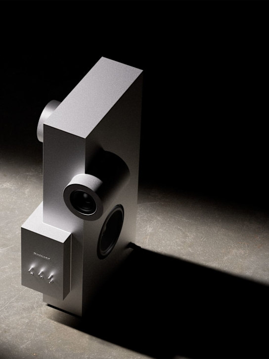 Transparent: Brutalist Sculpture speaker - Metal - ecraft_1 | Luisa Via Roma