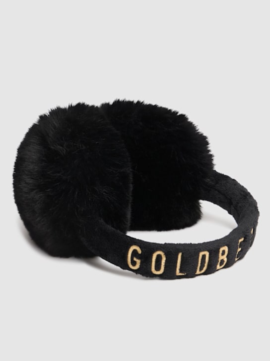 Goldbergh: Fluffy faux fur earmuffs - women_1 | Luisa Via Roma