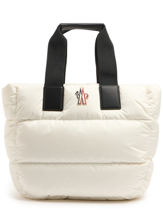 Moncler Grenoble: Borsa shopping maxi Caradoc in nylon trapuntato - women_0 | Luisa Via Roma