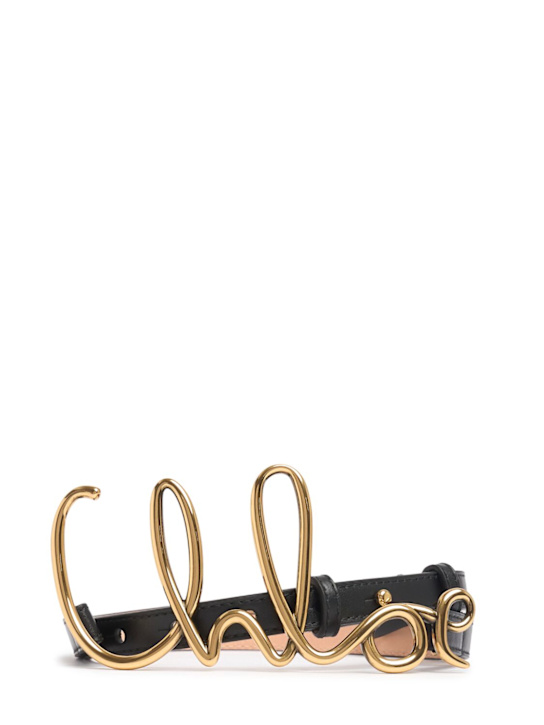 Chloé: C Chloe soft leather belt - women_0 | Luisa Via Roma