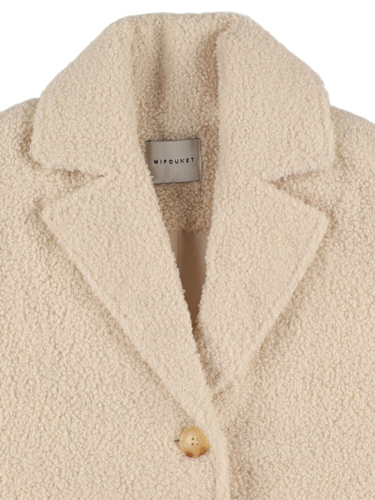 Mipounet: Ada パデッドテディロングコート - kids-girls_1 | Luisa Via Roma