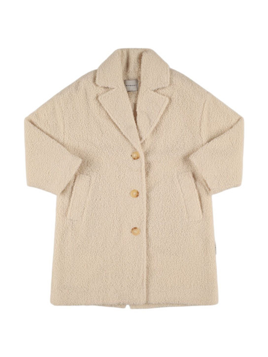 Mipounet: Ada パデッドテディロングコート - kids-girls_0 | Luisa Via Roma