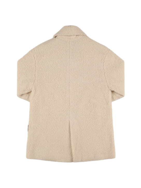 Ada padded teddy long coat - Mipounet - Girls  | Luisaviaroma