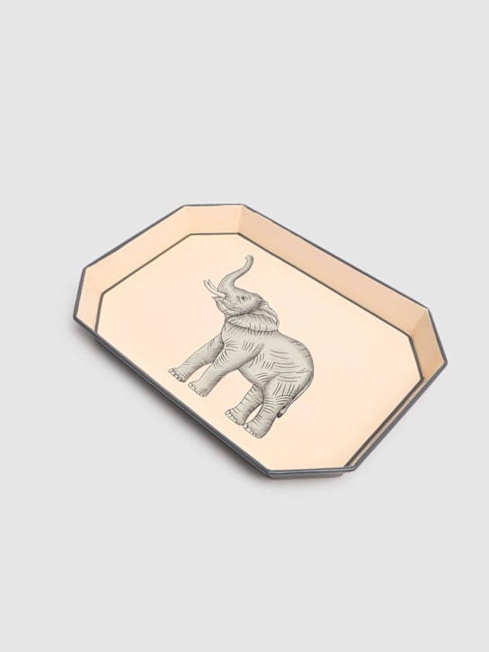 Les Ottomans: Flora Hand-Painted Iron tray - ecraft_1 | Luisa Via Roma