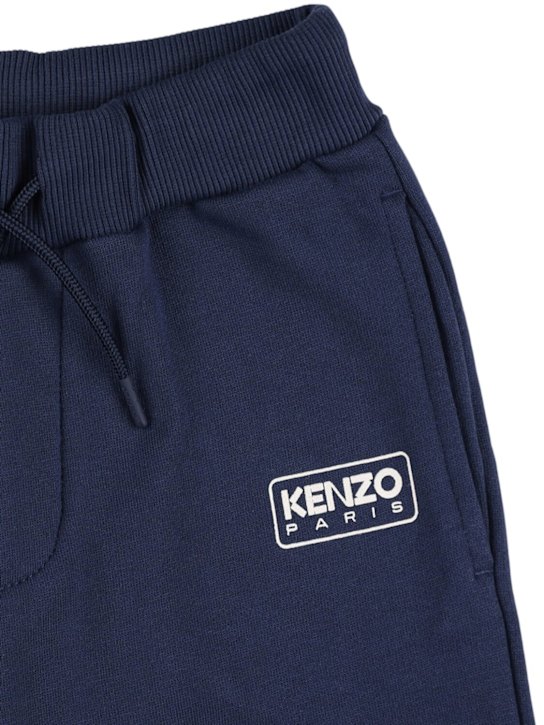 Kenzo Kids: コットンスウェットパンツ - kids-boys_1 | Luisa Via Roma