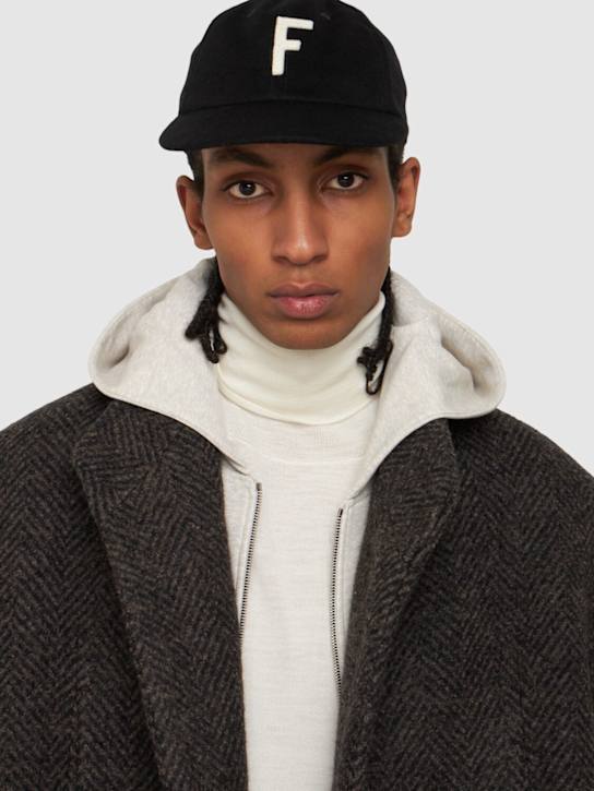 Fear of God: Fitted baseball cap - men_1 | Luisa Via Roma