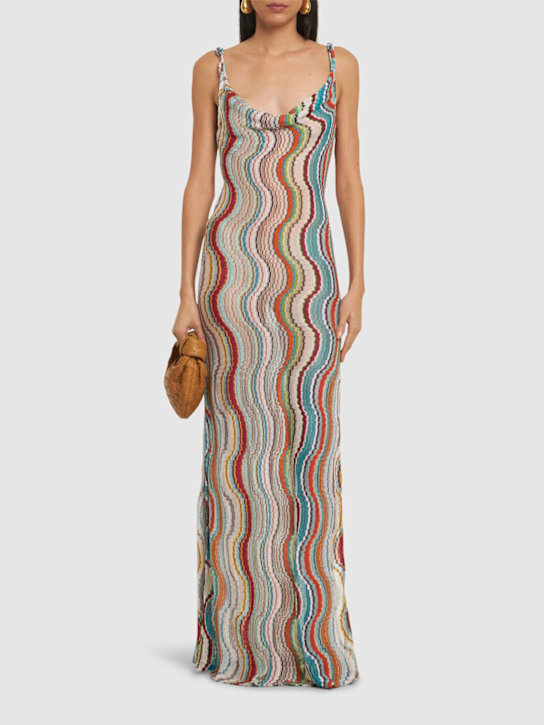Missoni: Wave long dress - women_1 | Luisa Via Roma