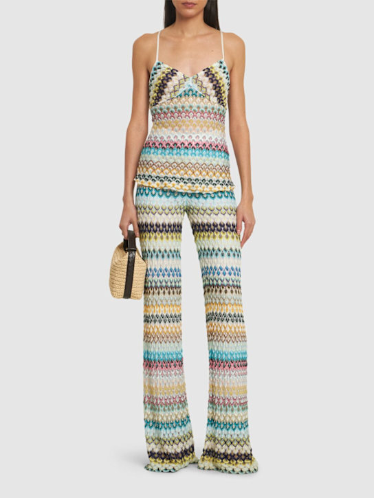 Missoni: Crochet camisole top - women_1 | Luisa Via Roma