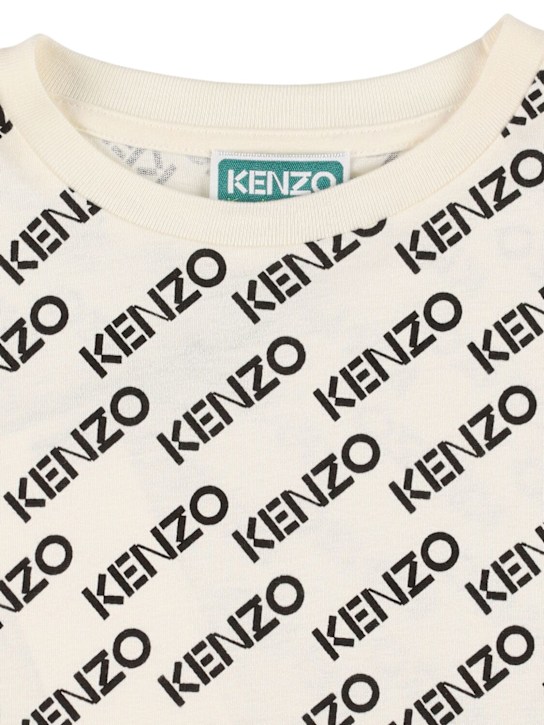 Kenzo Kids: コットンジャージーTシャツ 2点セット - kids-girls_1 | Luisa Via Roma