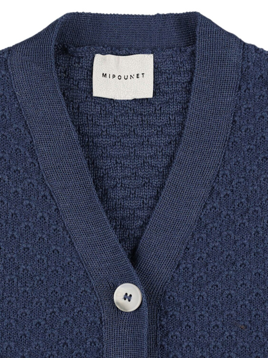 Mipounet: Ines ウールブレンドニットカーディガン - kids-girls_1 | Luisa Via Roma