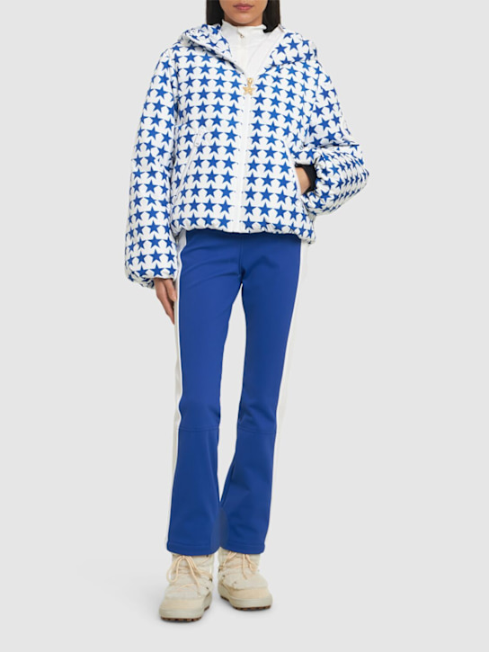 Goldbergh: Olympe printed ski down jacket - women_1 | Luisa Via Roma