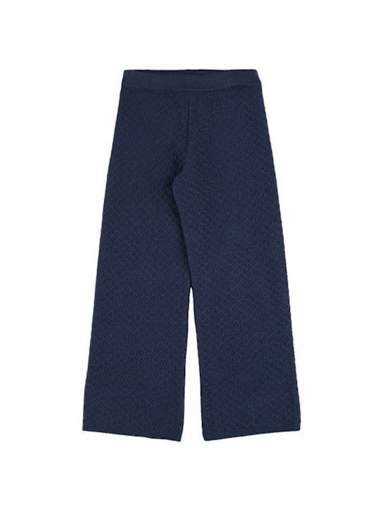 Mipounet: Arlet パンツ - ダークブルー - kids-girls_0 | Luisa Via Roma