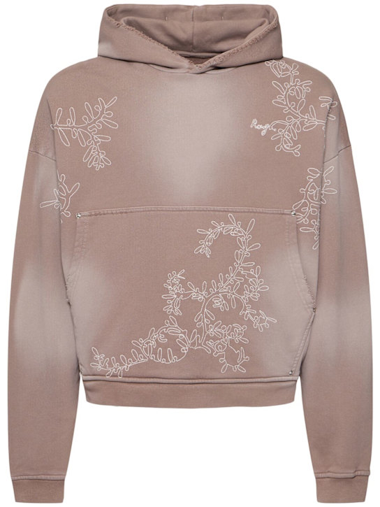 Rough.: Olive Diffusion hoodie - men_0 | Luisa Via Roma