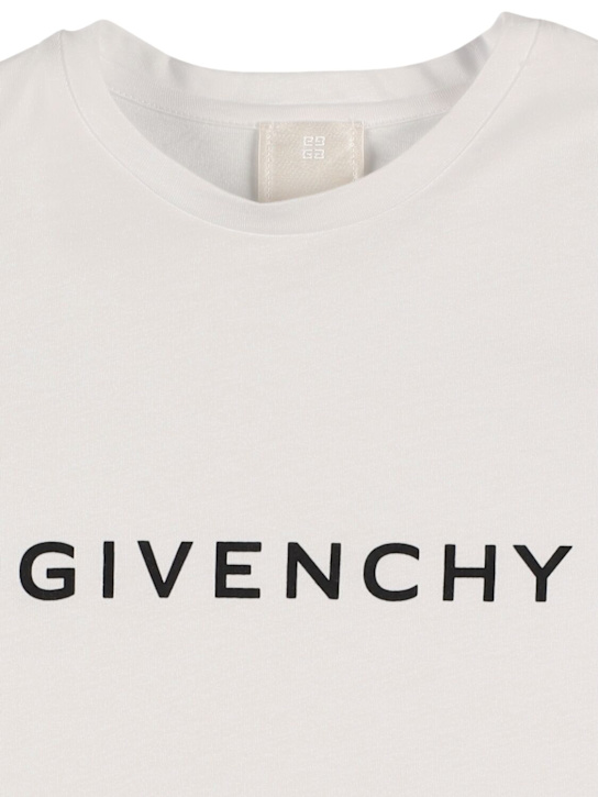 Givenchy: 印花棉质T恤 - kids-girls_1 | Luisa Via Roma