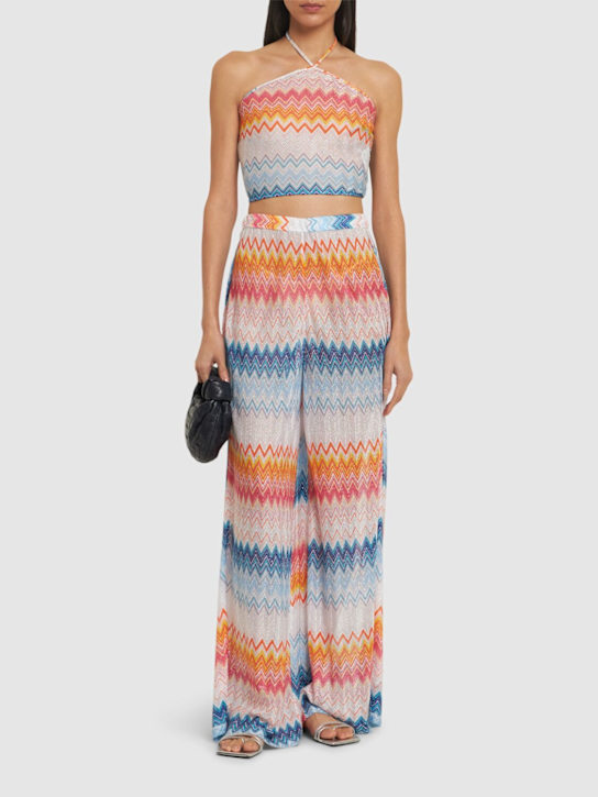 Missoni: Chevron halter top - women_1 | Luisa Via Roma
