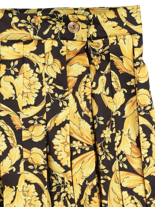 Versace: ツイルスカート - kids-girls_1 | Luisa Via Roma