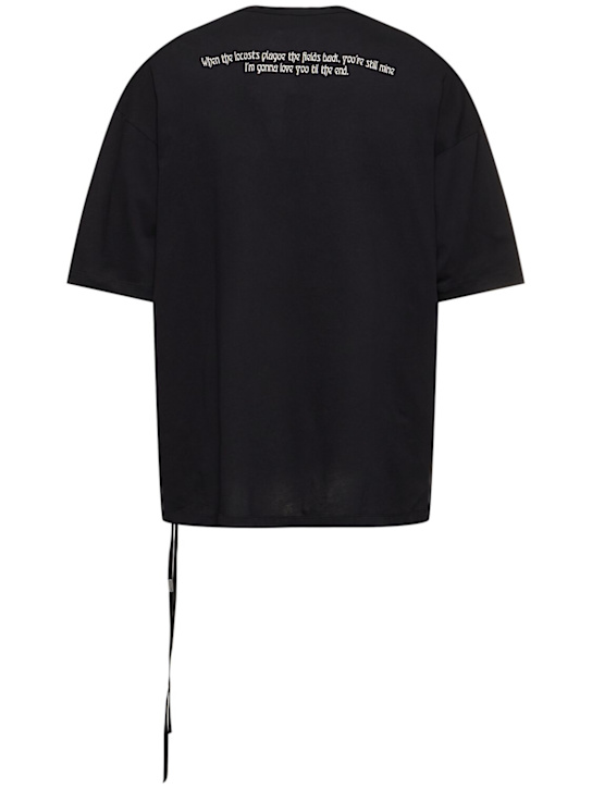 Ann Demeulemeester: Dieter printed boxy fit t-shirt - men_3 | Luisa Via Roma
