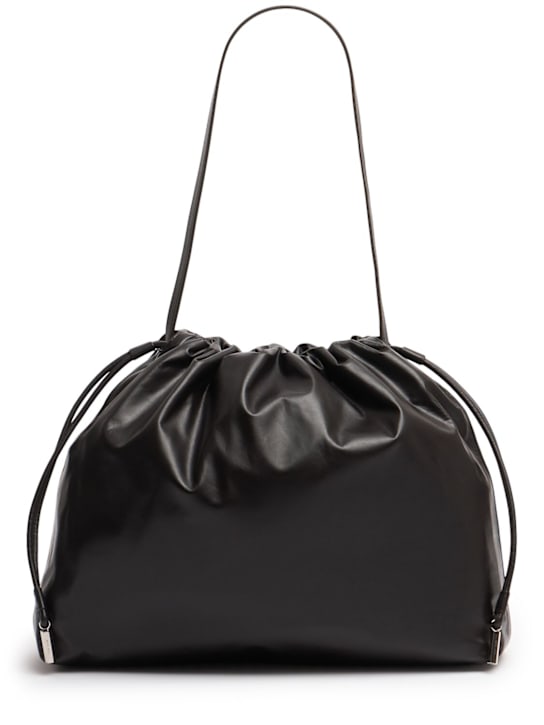 The Row: Angy light Napa leather hobo bag - women_0 | Luisa Via Roma