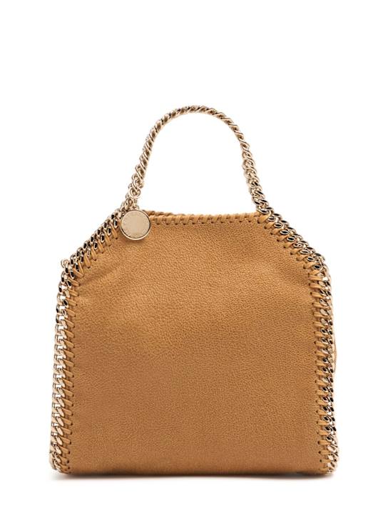 Stella McCartney: Tiny Eco Falabella Shaggy Deer bag - Amber - women_0 | Luisa Via Roma