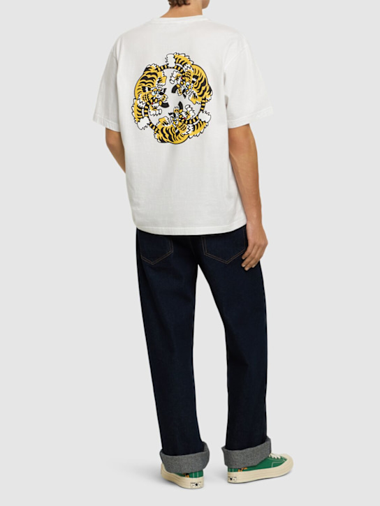 Kenzo Paris: Verdy OS printed cotton t-shirt - men_1 | Luisa Via Roma