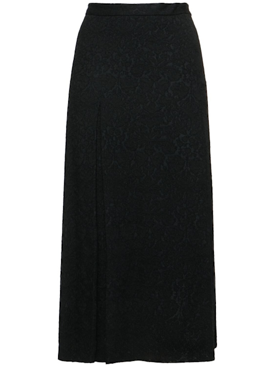 Philosophy Di Lorenzo Serafini: Lace midi skirt - women_0 | Luisa Via Roma