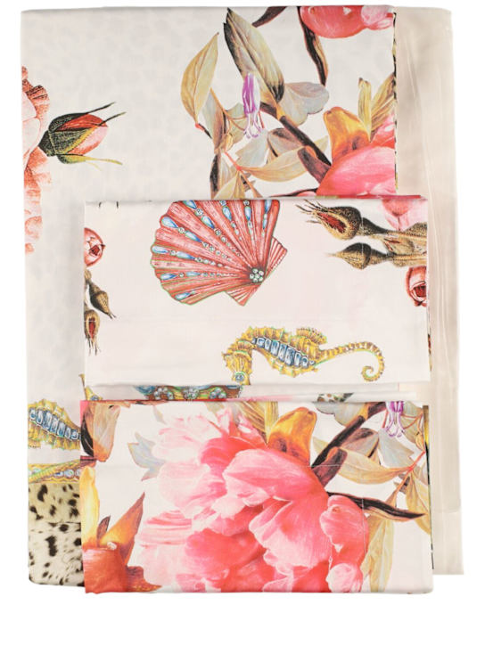 Roberto Cavalli: Rosamare duvet cover set - ecraft_0 | Luisa Via Roma